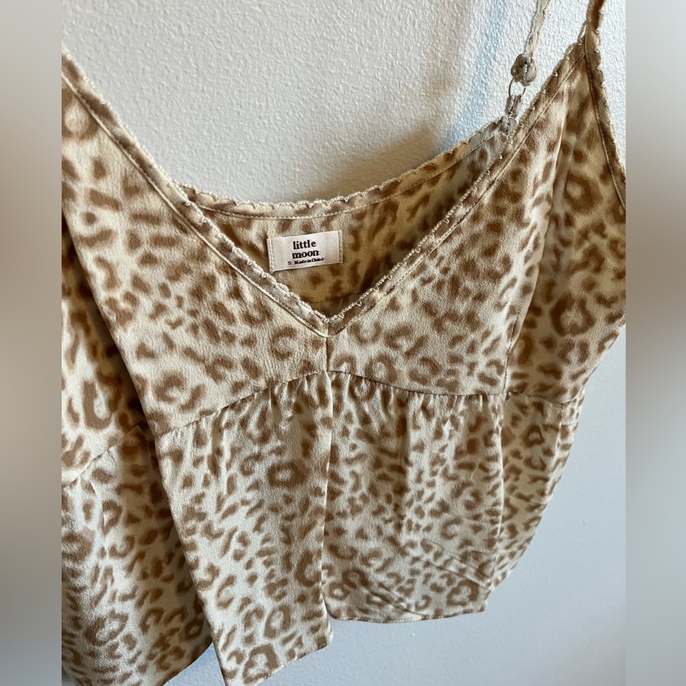 Little Moon, cheetah print, size small, pristine condition